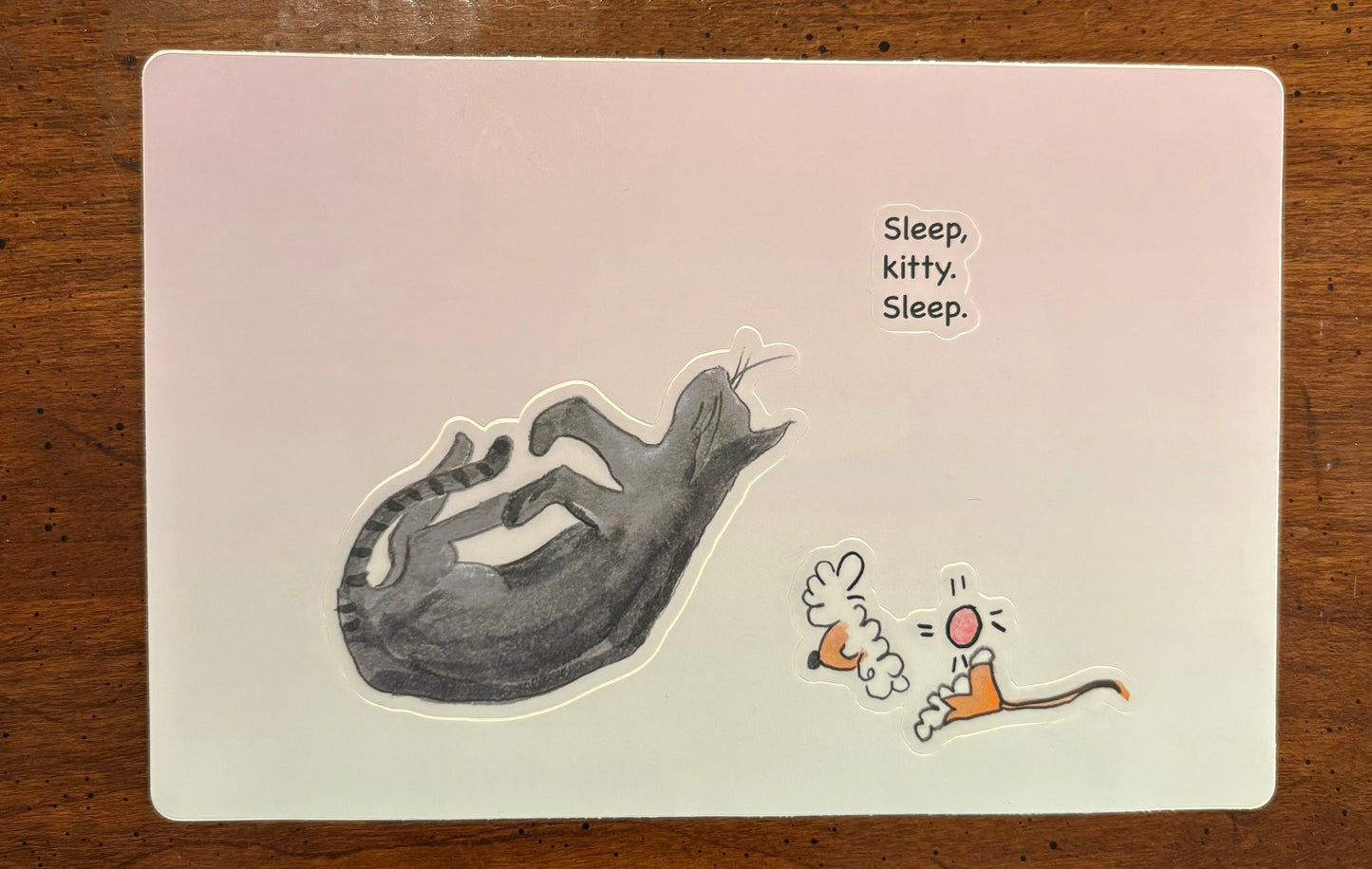 science cat - reverse engineering sticker