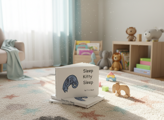 Sleep Kitty Sleep – discover this funny bedtime board book for kids and cat lovers!