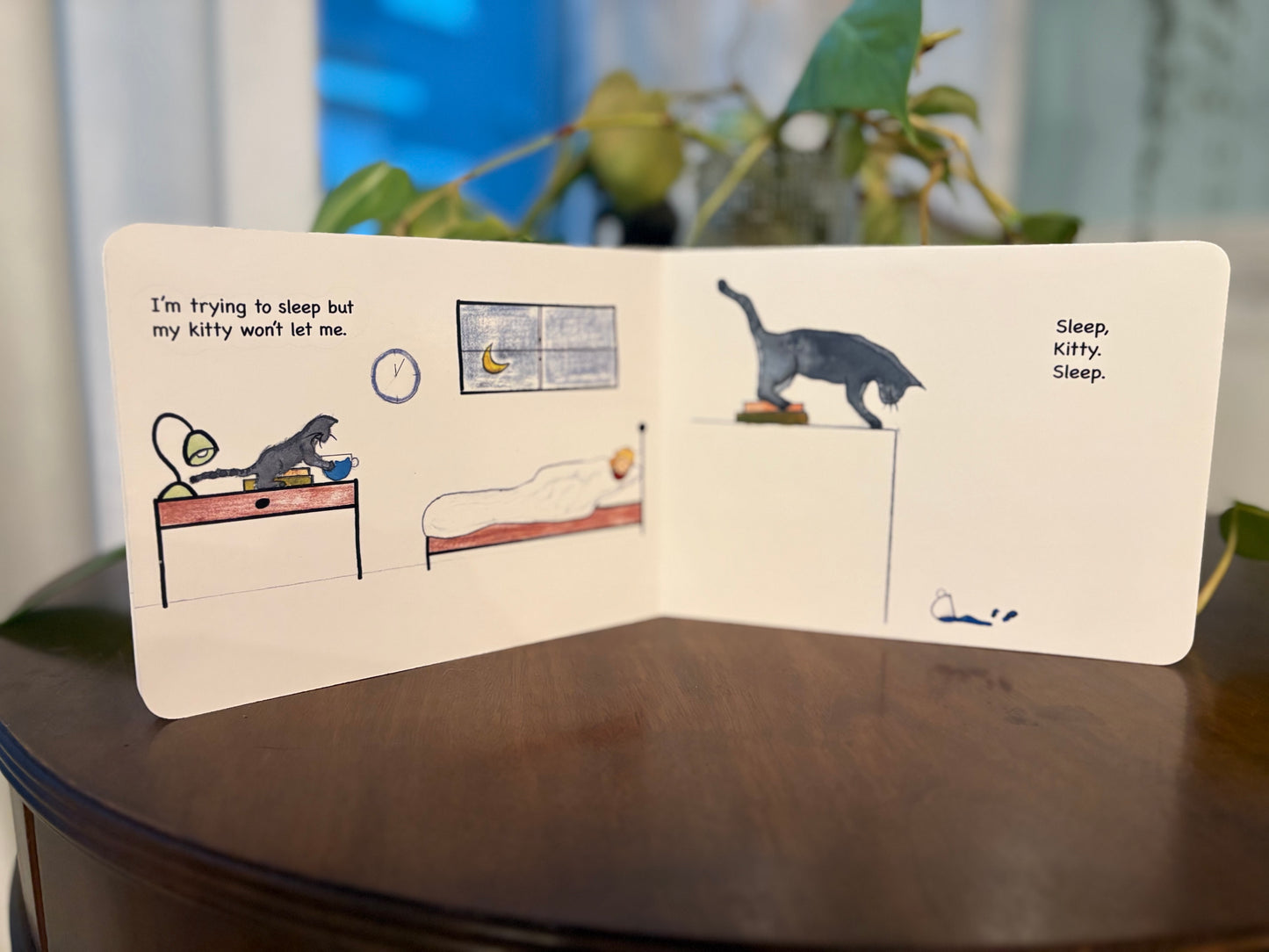 Sleep Kitty Sleep – Discover this Funny Bedtime Board Book for Kids and Cat Lovers!